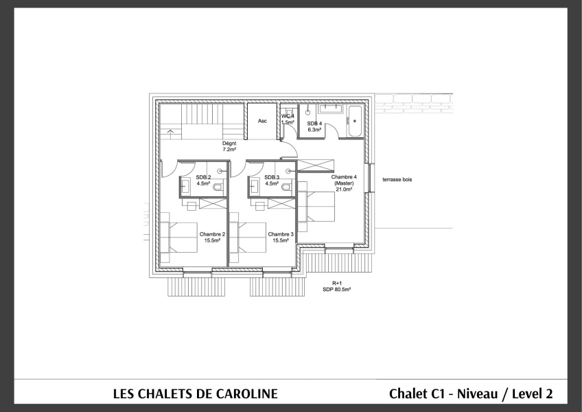 Chalet individuel d’exception - Photo N°7