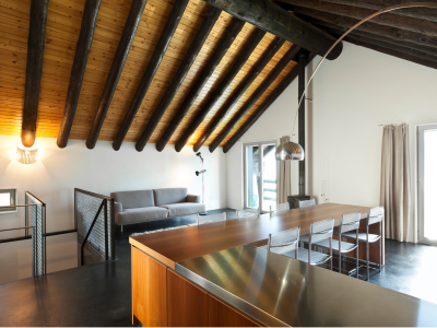 Hébergement moderne et sobre