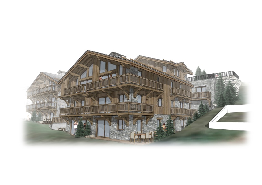 Les Chalets Alpins - Appartement 3 pièces