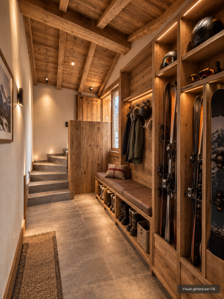 Chalet neuf au cœur de Saint-Martin-de-Belleville, à 50 m des pistes des 3 Vallées - Photo N°3