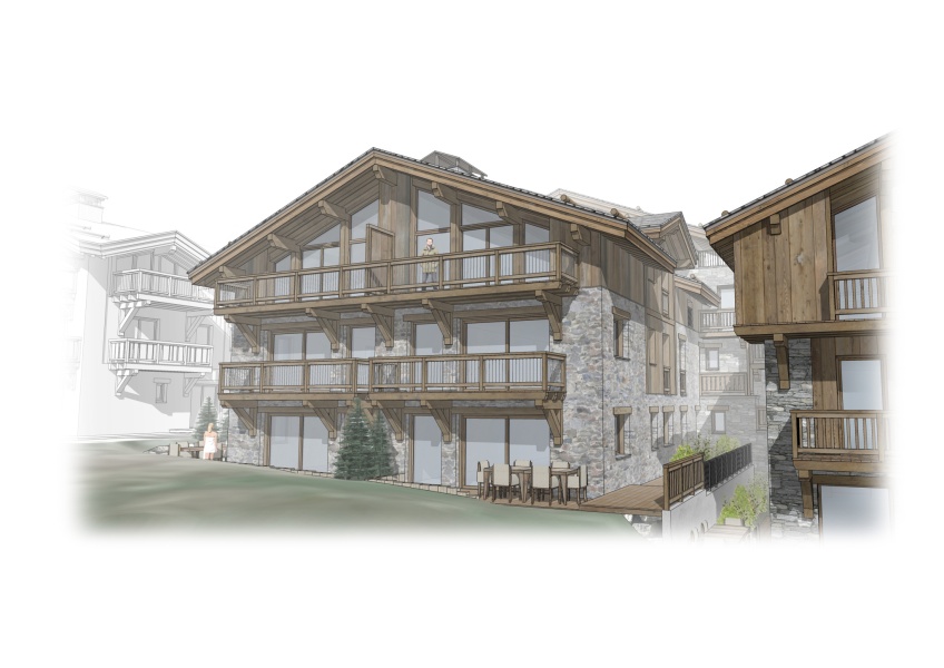 Les Chalets Alpins - Appartement neuf 3 pièces - Photo N°4