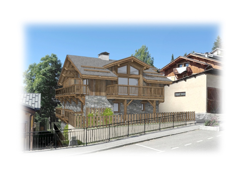 Chalet La Cime Noire Demi-chalet de standing au cœur du village - Photo N°3