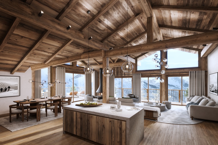 Chalet Gebroulaz - Chalet neuf - Photo N°2