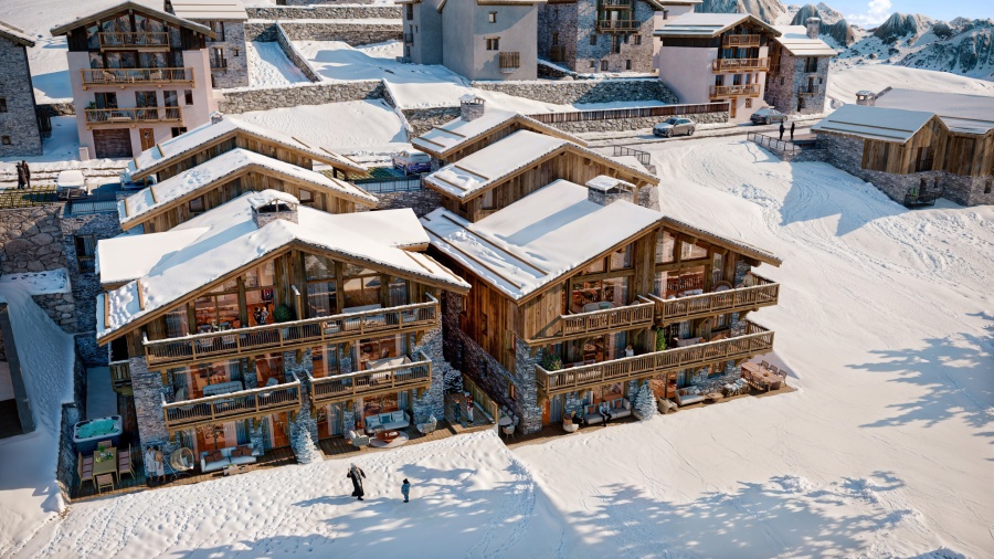 Chalets Alpin - Appartement neuf 7 pièces - Photo N°2
